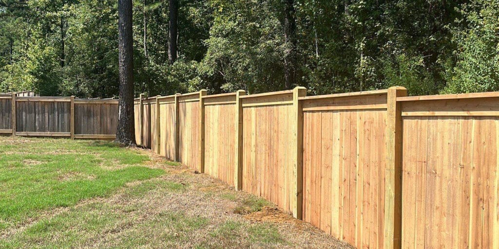 wood fence