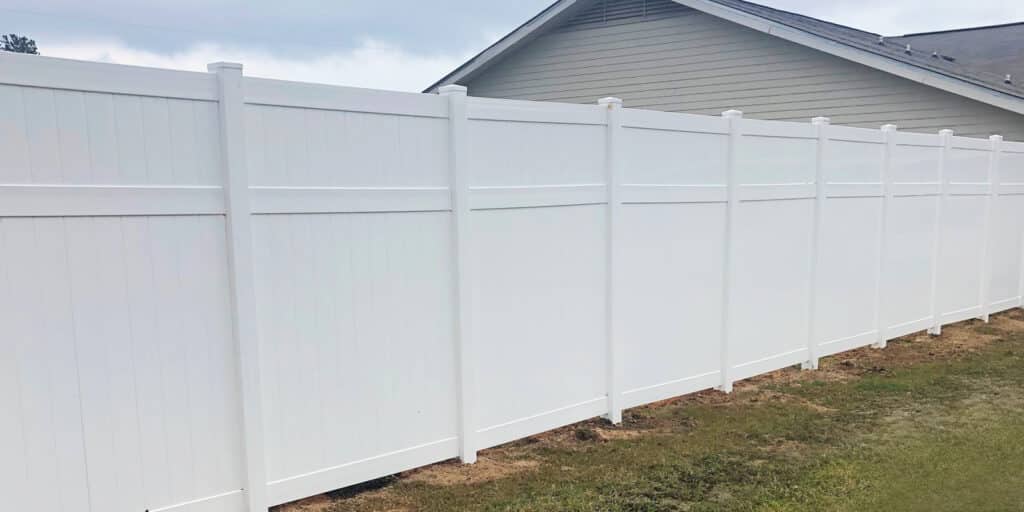 vinyl fence